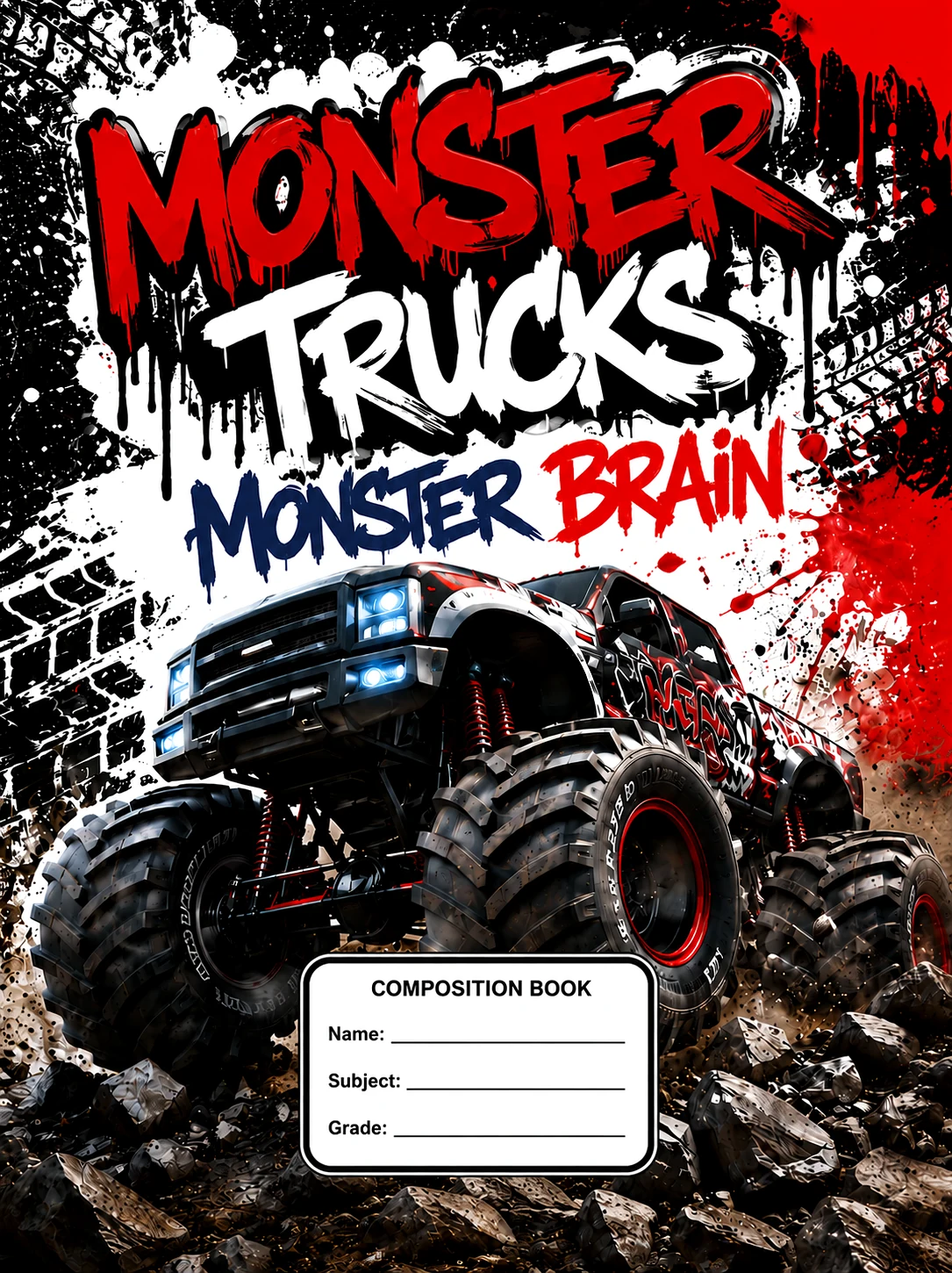 Monster Trucks Composition Cover